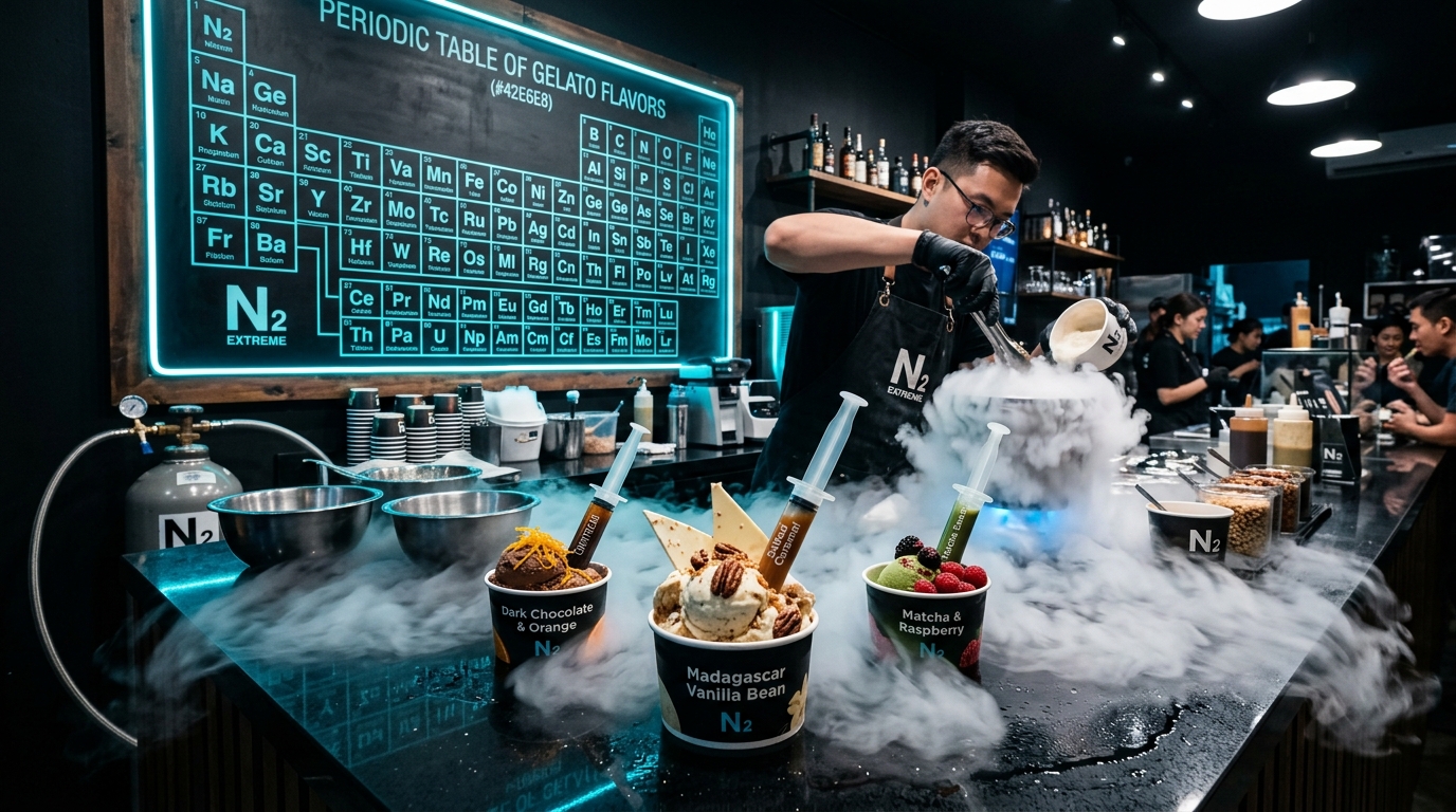 N2 Extreme Gelato Nitrogen Bar