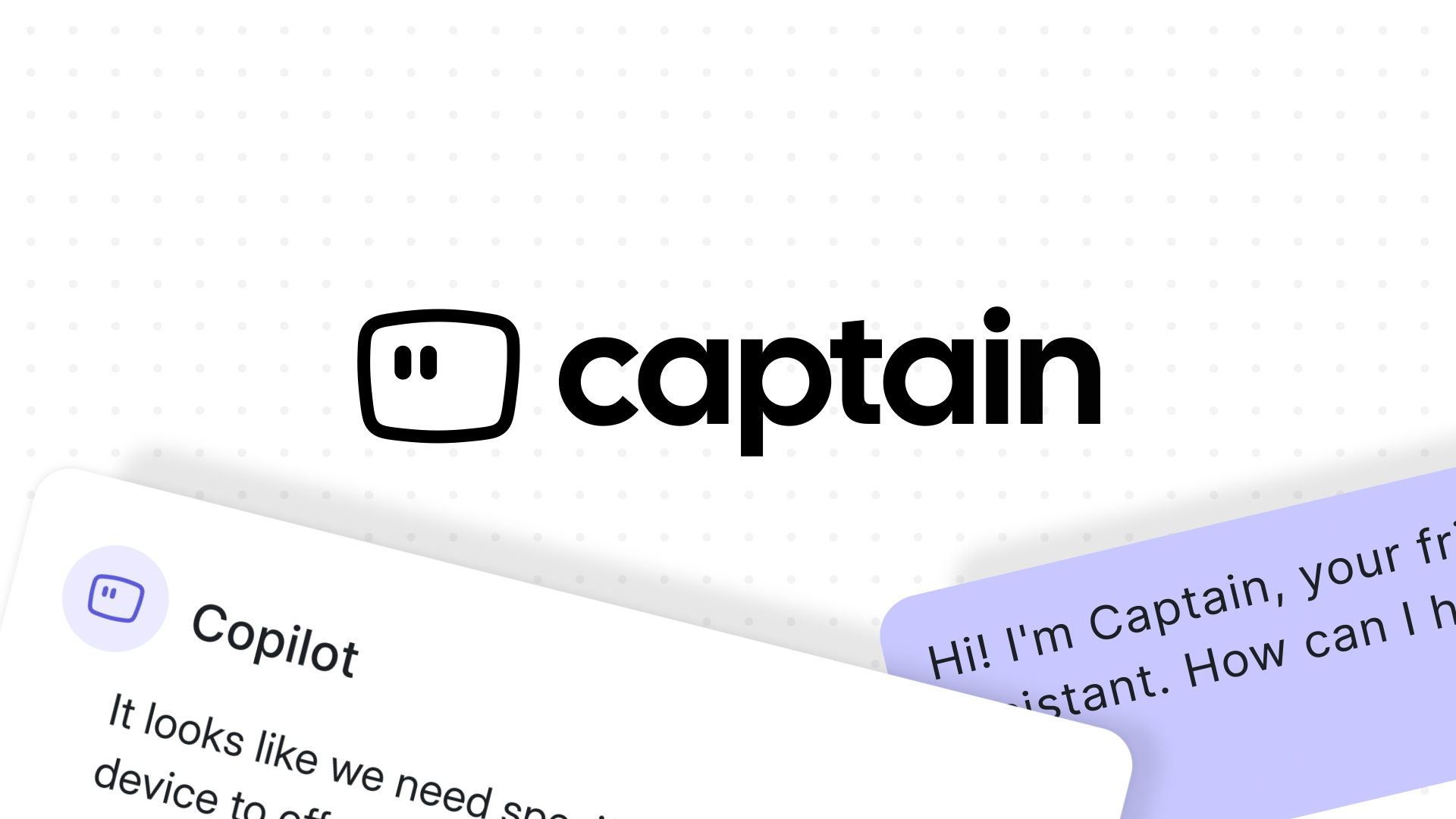 Demonstração do Captain AI